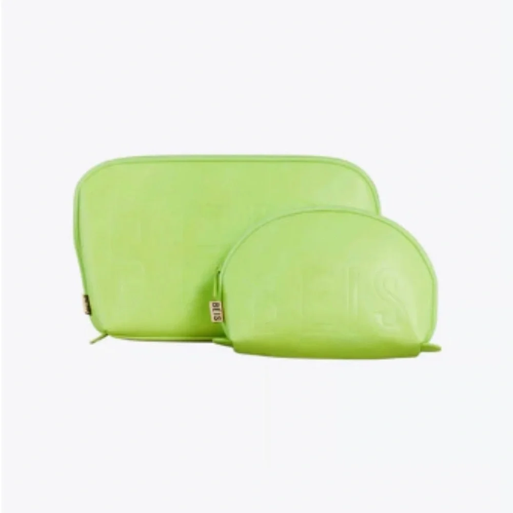 Beis Cosmetic Pouch Set Green Citron - Picture 3 of 7